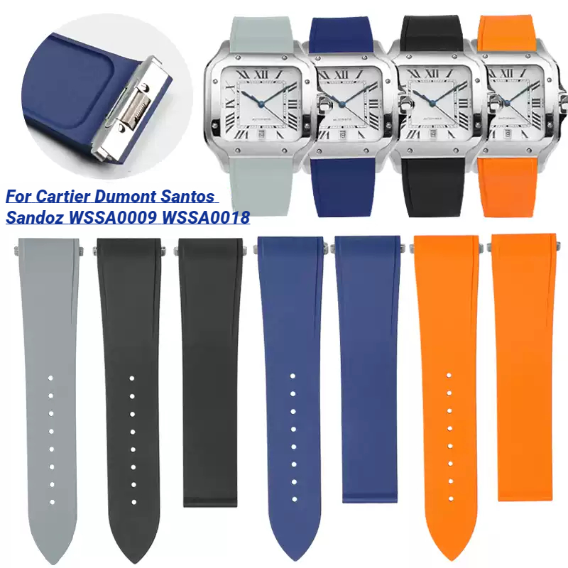 Cartier Watch Santos - 18.5 มม.21 มม.โลหะสําหรับ Cartier Dumont Santos