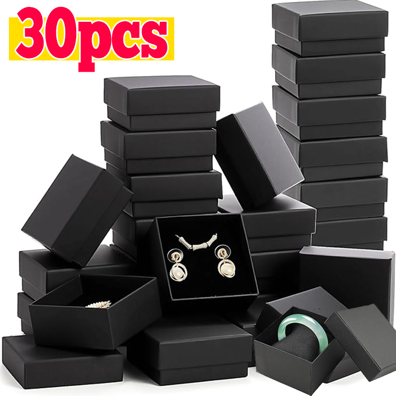 Jewelry And Watches Stores - กล่องกระดาษบรรจุภัณฑ์นาฬิกาแบบเรียบง่าย กล่องใส่สร้อยข้อมือ กล่องของขวัญทรงสี่เหลี่ยมสำหรับร้านขายเครื่องประดับ ขายส่ง 50 ชิ้น