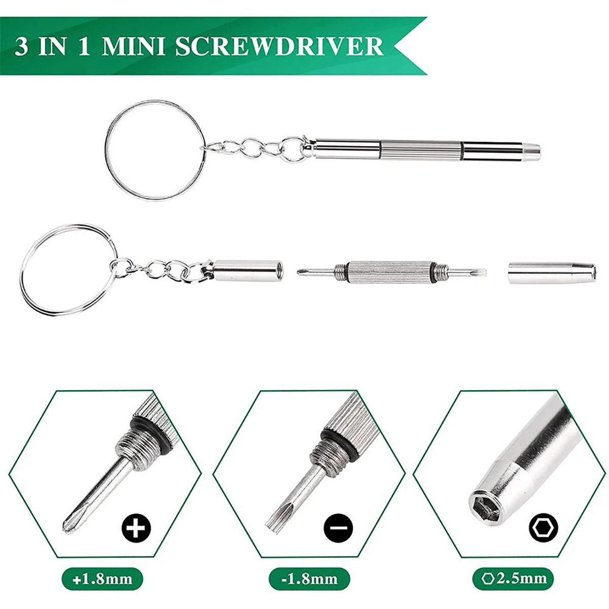 ชุดไขควง 3 in 1 ขนาดเล็กพกพาสะ - Jewelry Repair & Watches Durham Nc บทวิจารณ์และราคา