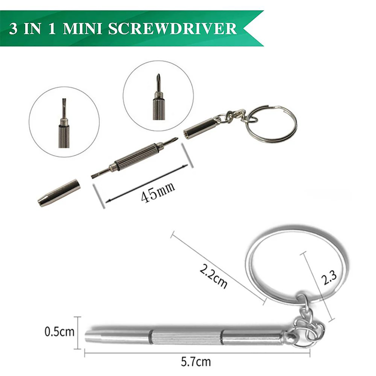 ชุดไขควง 3 in 1 ขนาดเล็กพกพาสะ - Jewelry Repair & Watches Durham Nc บทวิจารณ์และราคา