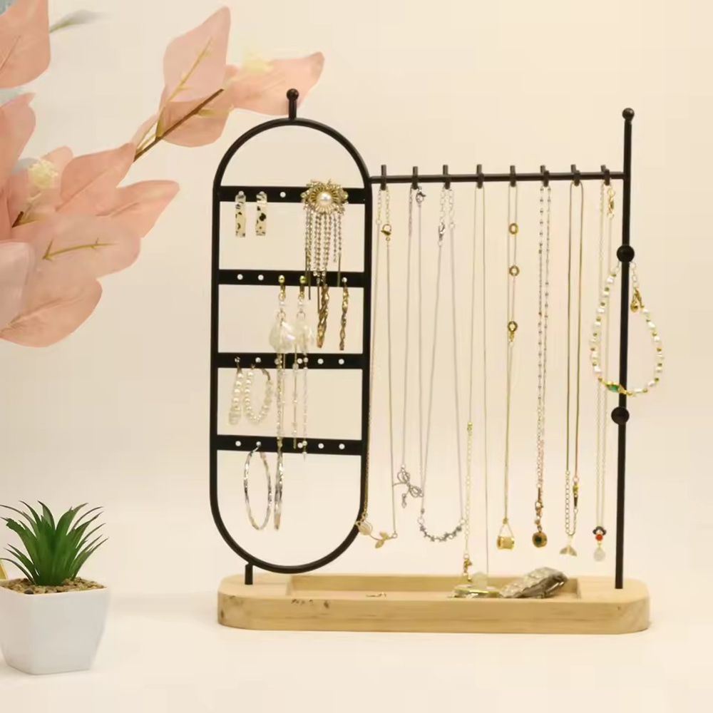 ชั้นวางเครื่องประดับฐานไม้เนื้ - Jewelry And Watches Stores บทวิจารณ์และราคา