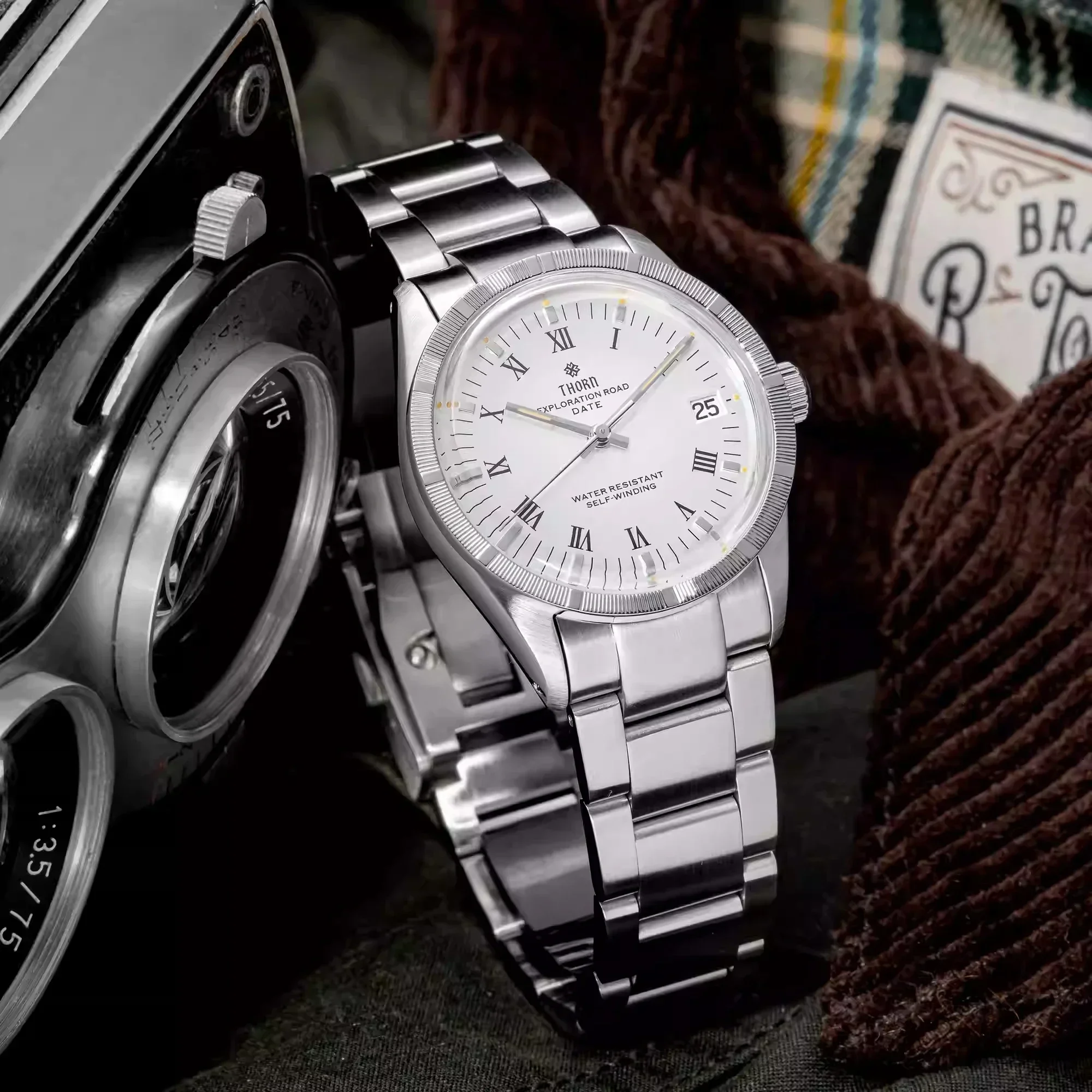 THORN T004 34 มม.Retro นาฬิกาผ - Seiko Watch Presage บทวิจารณ์และราคา