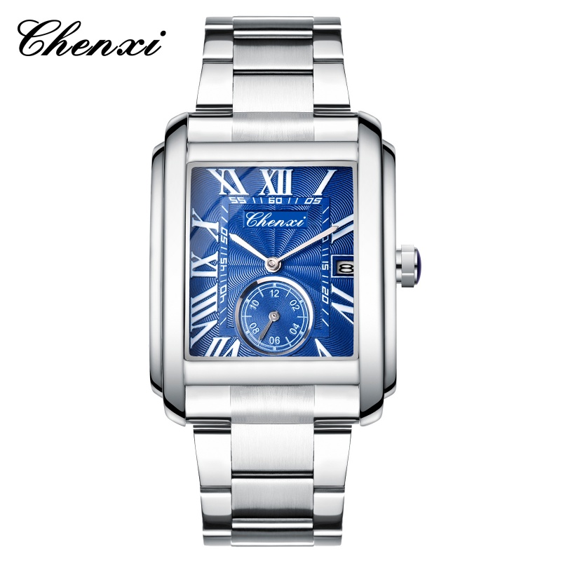CHENXI 8216 นาฬิกาควอตซ์แฟชั่น - Cartier Watch Santos บทวิจารณ์และราคา
