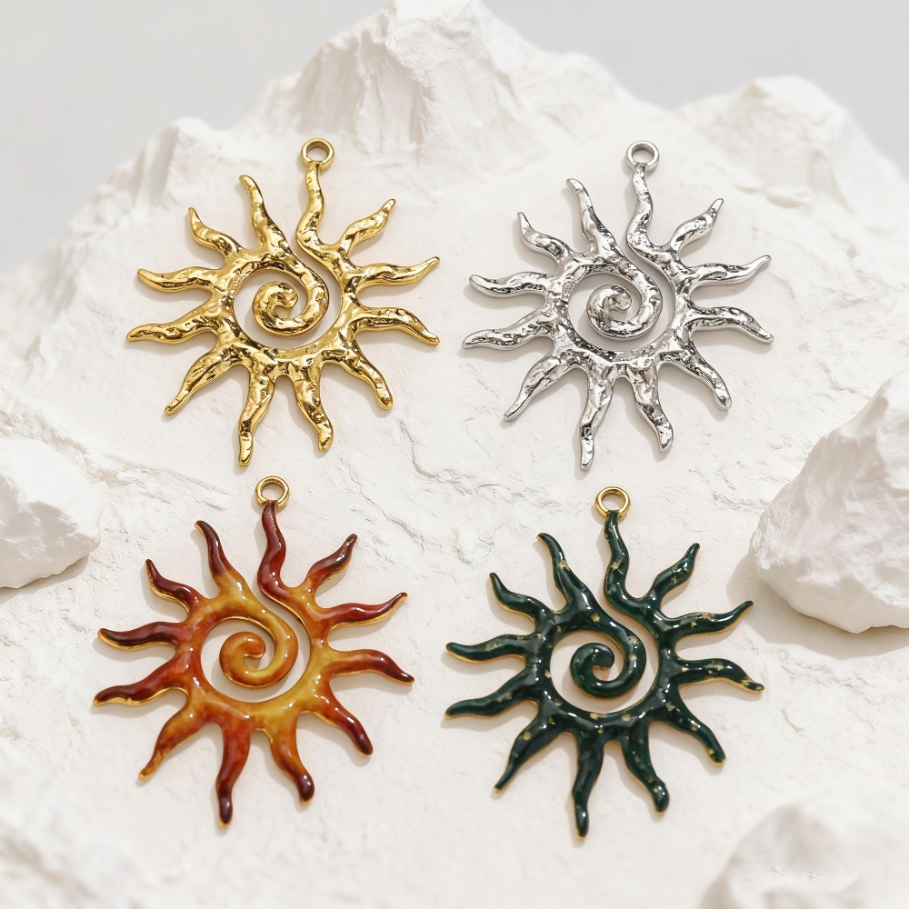 5 ชิ้น สแตนเลสสตีล วินเทจ ลายเ - Moon Star Earrings บทวิจารณ์และราคา