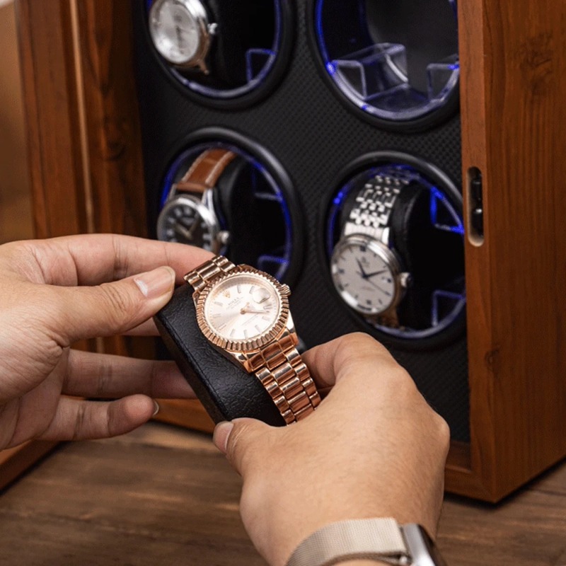 กล่องหมุนนาฬิกาอัตโนมัติแบบ US - Jewelry And Watches Stores บทวิจารณ์และราคา