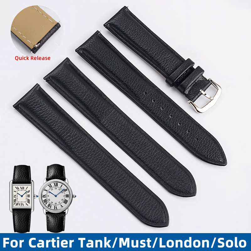 16/17/19/20/22/23 มม.สายนาฬิกา - Cartier Watch Santos บทวิจารณ์และราคา