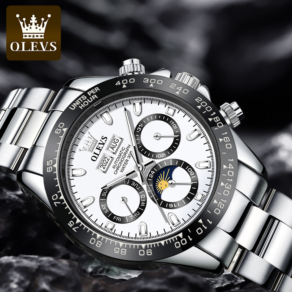 OLEVS 6654 Luxury Mens นาฬิกา  - Seiko Watch Presage บทวิจารณ์และราคา
