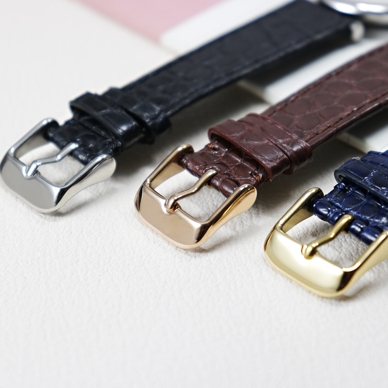 จระเข้บางสายหนังแท้สําหรับ Lon - Cartier Watch Santos บทวิจารณ์และราคา