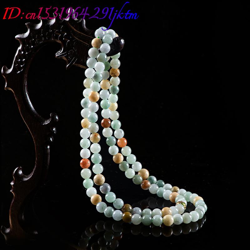 สร้อยข้อมือหยกพม่าแท้ สร้อยคอ  - Charm Bracelet Beads บทวิจารณ์และราคา
