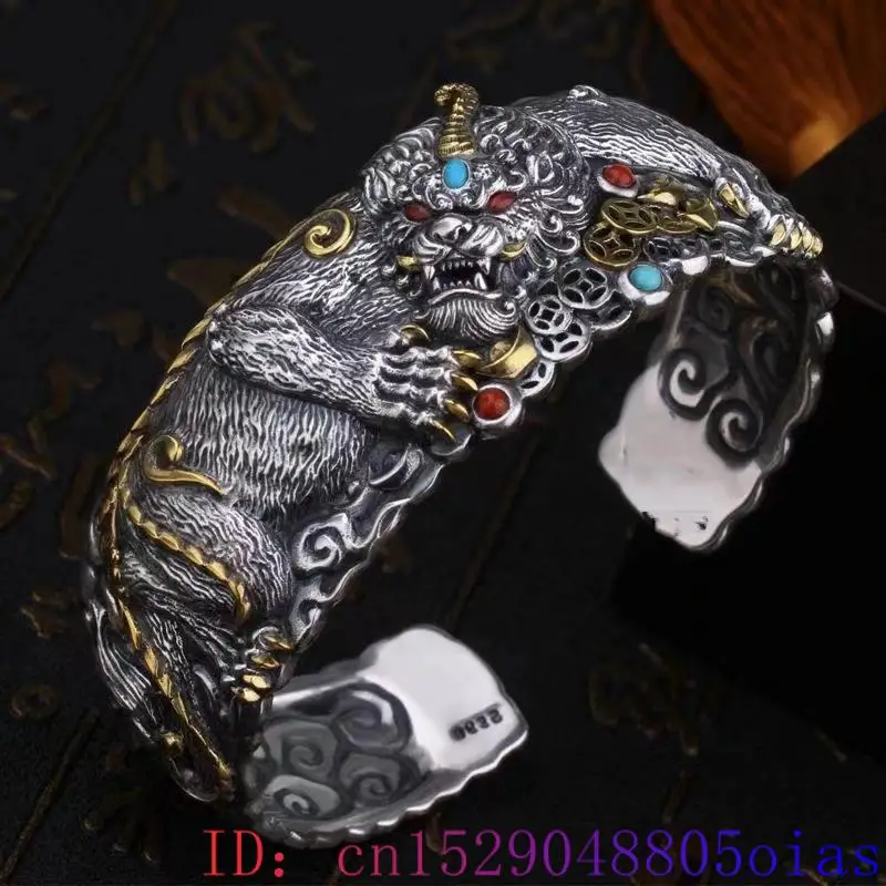 กำไลข้อมือเสือปี่เซียะนำโชค เค - Cuff Bangle Bracelet บทวิจารณ์และราคา