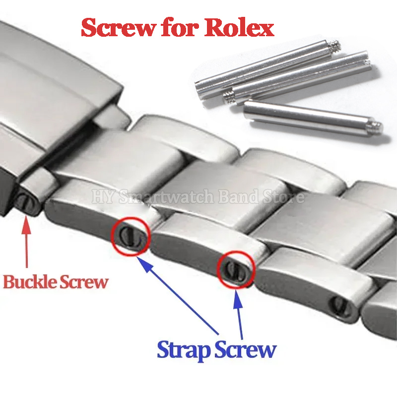 สกรูสายสแตนเลสสำหรับโรเล็กซ์ ส - Jewelry Rolex Watches บทวิจารณ์และราคา