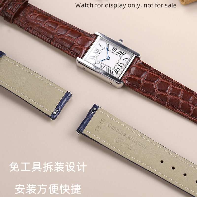 16mm 17 18 19 21 22mm Genuine  - Cartier Watch Santos บทวิจารณ์และราคา