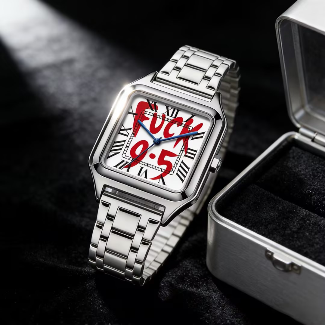 นาฬิกาควอตซ์กันน้ำทรงสี่เหลี่ย - Cartier Watch Santos บทวิจารณ์และราคา