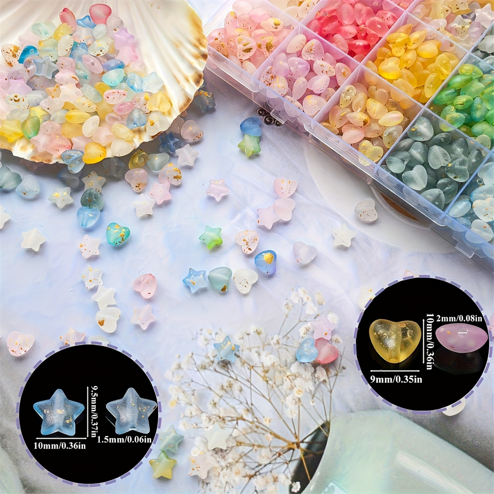 ลูกปัดทำมือ 610 ชิ้น 24 ช่อง ร - Moon Star Earrings บทวิจารณ์และราคา