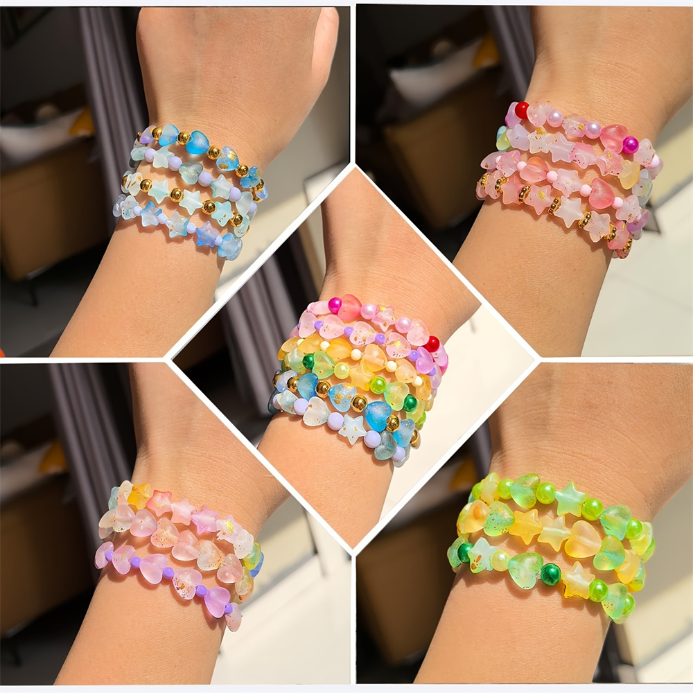 ลูกปัดทำมือ 610 ชิ้น 24 ช่อง ร - Moon Star Earrings บทวิจารณ์และราคา