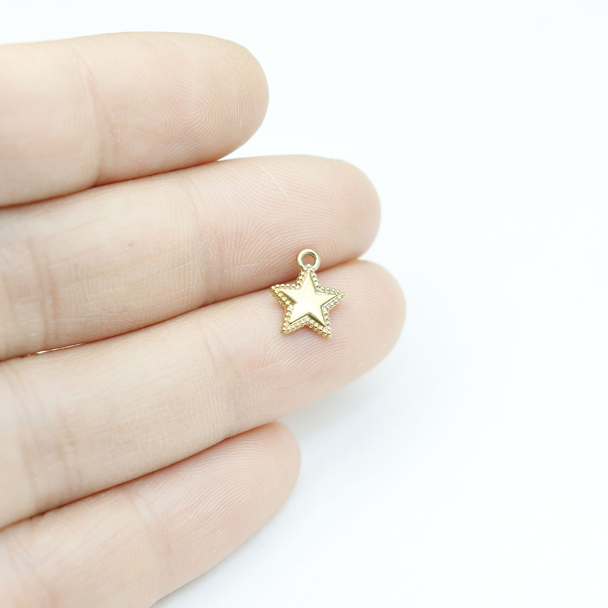 จี้รูปดาวและพระจันทร์ทำจากสแตน - Moon Star Earrings บทวิจารณ์และราคา